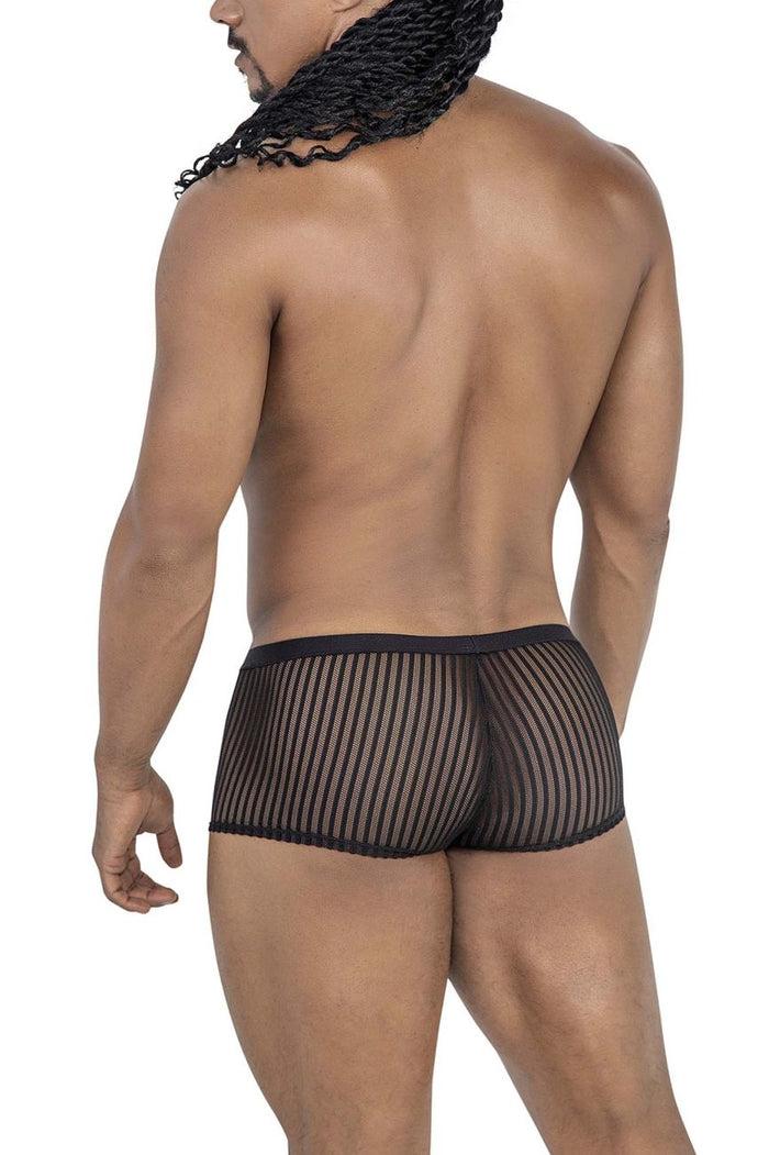 Clever Moda CandyMan 99811 Mesh Trunks Color Black