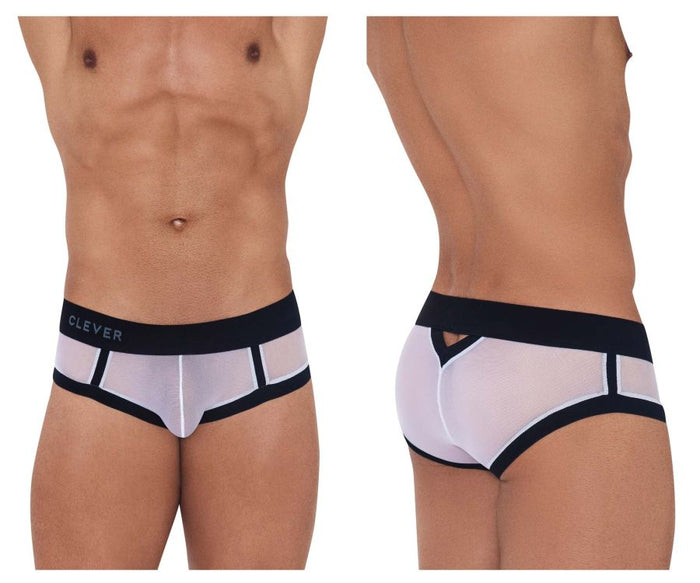 Clever Moda Clever 1237 Cult Briefs Color White