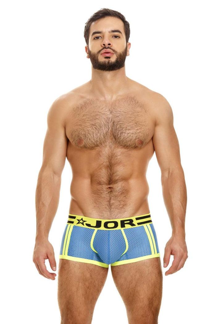 Clever Moda JOR 1734 Speed Trunks Color Turquoise