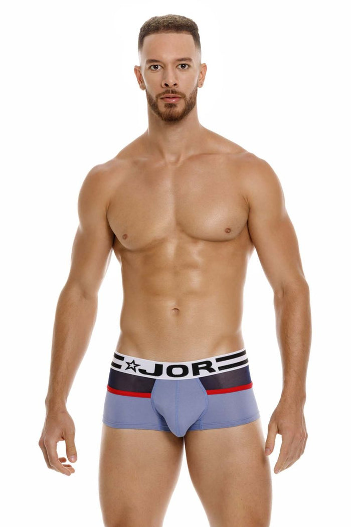 Clever Moda JOR 1940 Athletic Trunks Color Blue