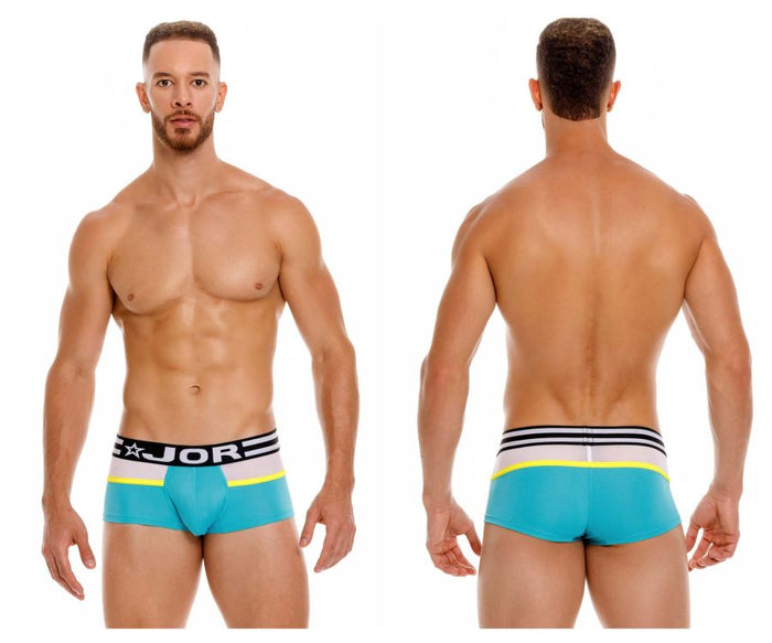 clever moda JOR 1940 Athletic Trunks Color Green