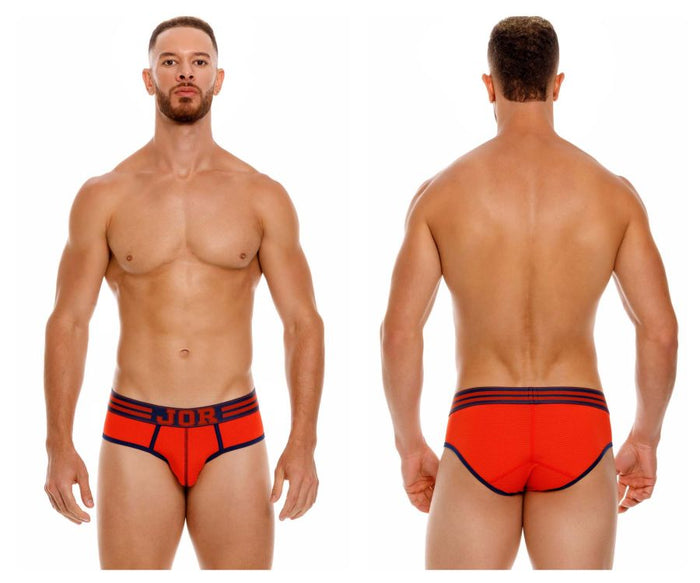 clever moda JOR 1944 College Briefs Color Red