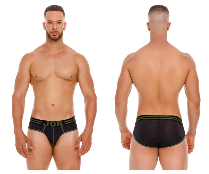 clever moda JOR 2057 College Briefs Color Black