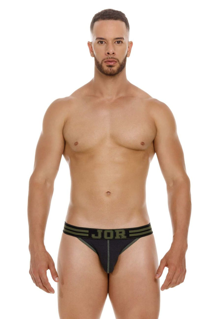 Clever Moda JOR 2059 College Jockstrap Color Black