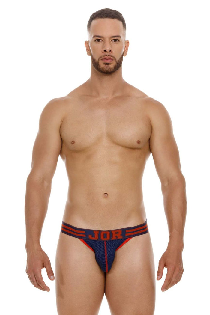 Clever Moda JOR 2059 College Jockstrap Color Blue