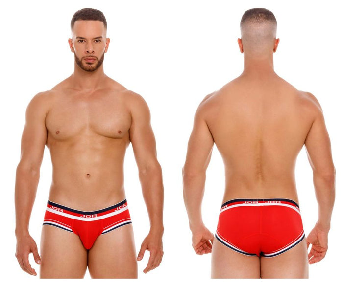 clever moda JOR 2062 Sailor Briefs Color Red