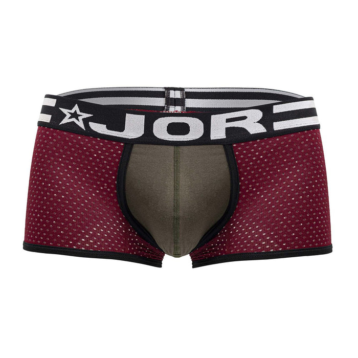 Clever Moda JOR 2076 Army Trunks Color Wine