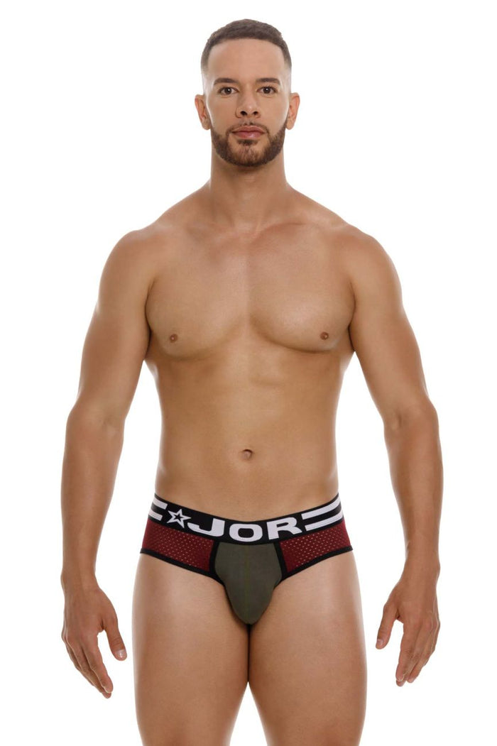 Clever Moda JOR 2077 Army Briefs Color Wine