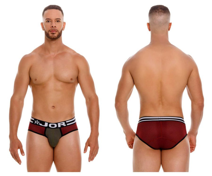 clever moda JOR 2077 Army Briefs Color Wine