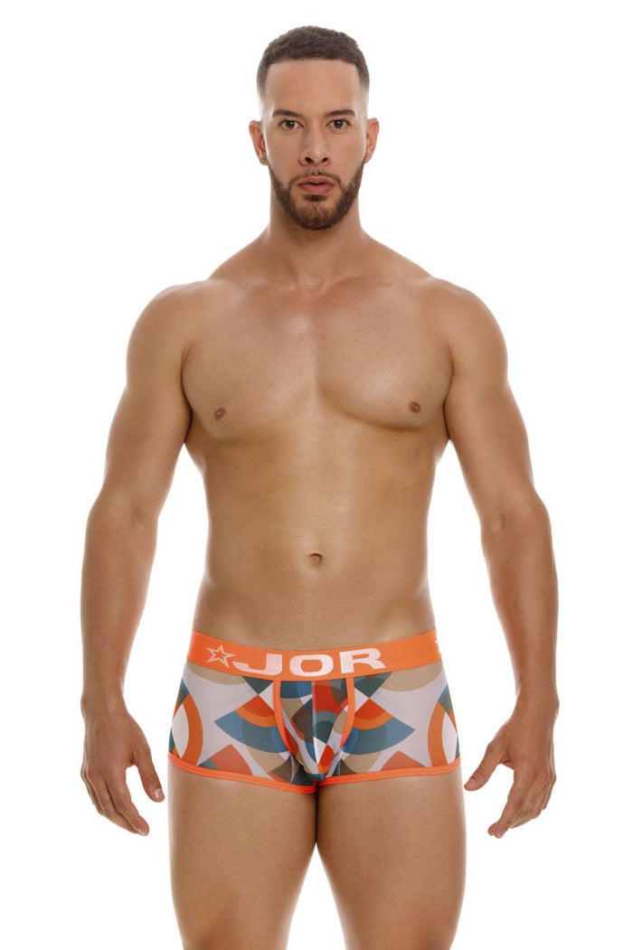 Clever Moda JOR 2092 Boreal Trunks Color Printed