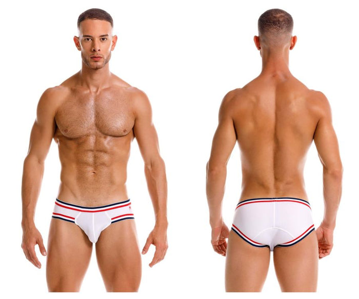 clever moda JOR 2169 Martini Briefs Color White