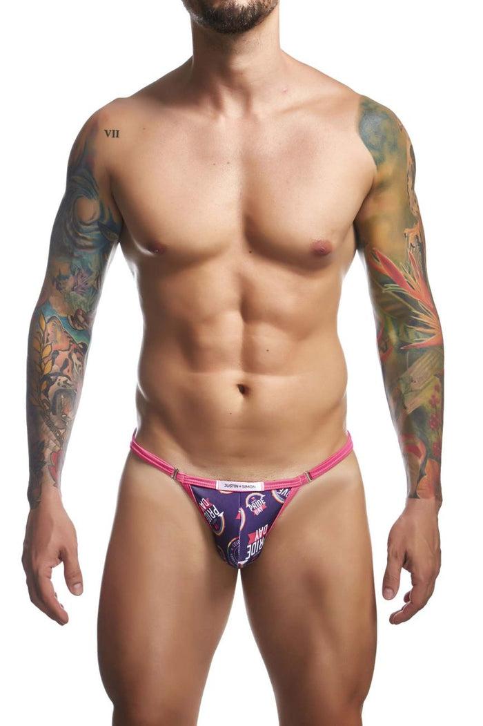 Clever Moda JUSTIN+SIMON XSJ12 Bikini Color Pride