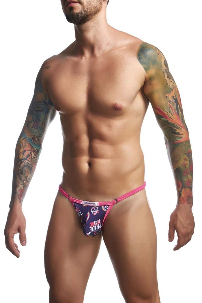 Clever Moda JUSTIN+SIMON XSJ12 Bikini Color Pride