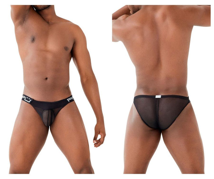 clever moda PPU 2312 Mesh Bikini Color Black