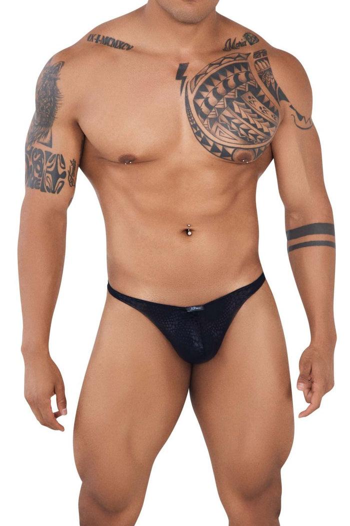 Clever Moda Xtremen 91120 Lace Thongs Color Black