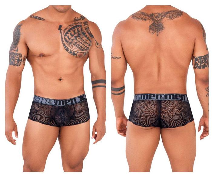 clever moda Xtremen 91123 Lace Briefs Color Black