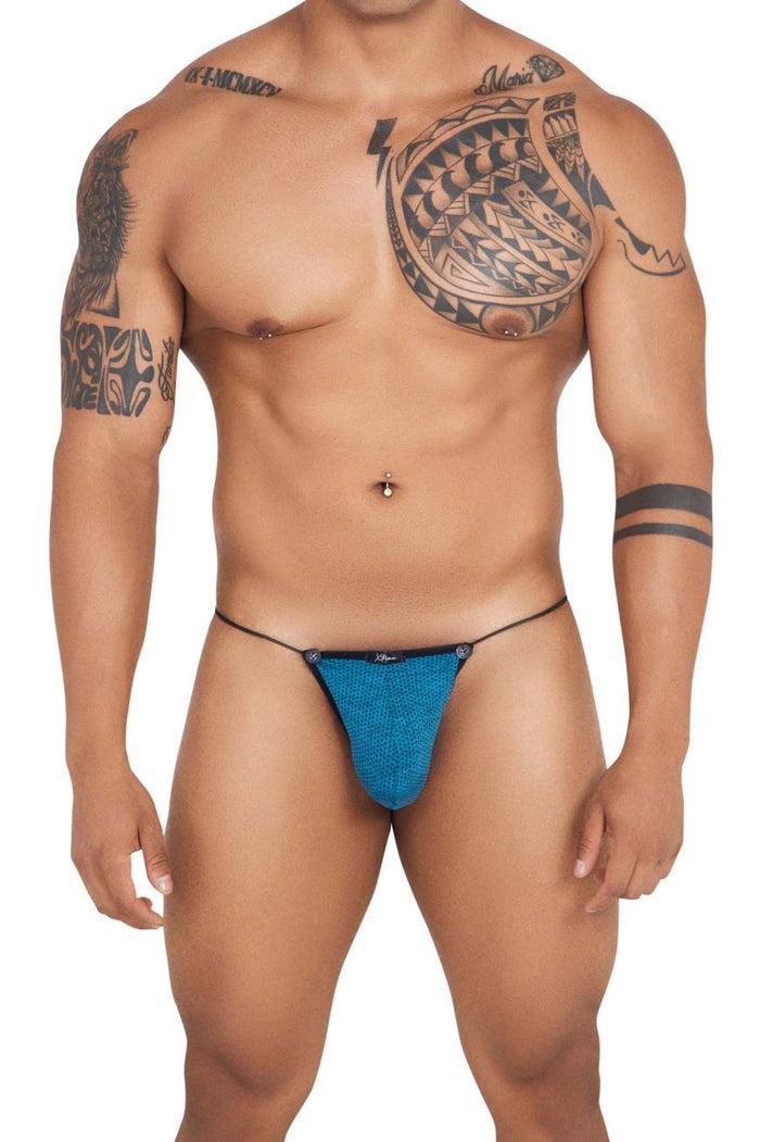 Clever Moda Xtremen 91132 Mesh Bikini Color Petrol
