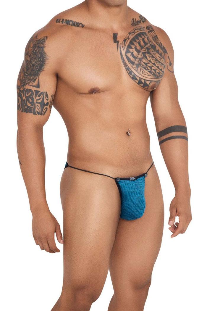 Clever Moda Xtremen 91132 Mesh Bikini Color Petrol