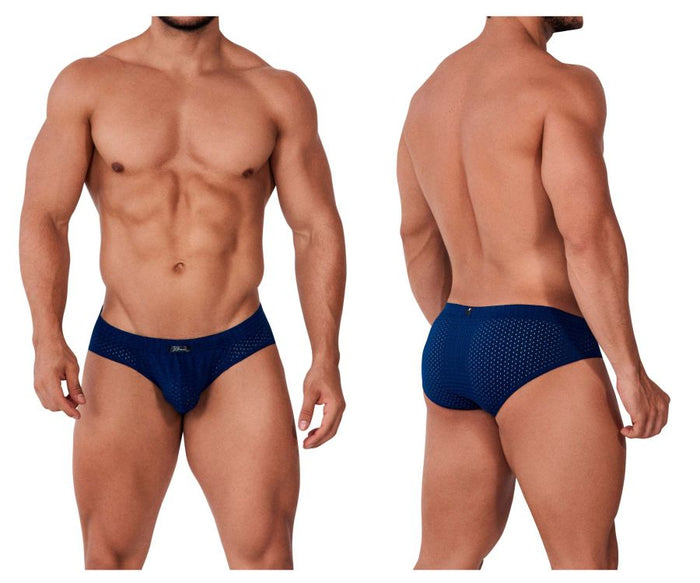 clever moda Xtremen 91169 Mesh Briefs Color Navy