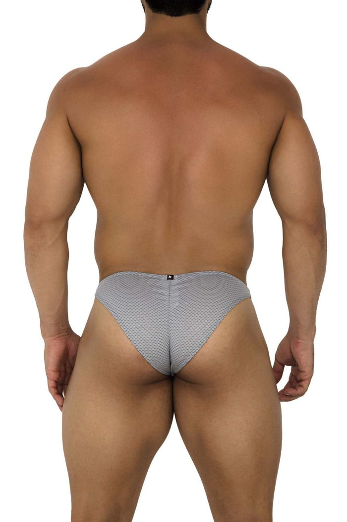 Clever Moda Xtremen 91186 Mesh Bikini Color Gray