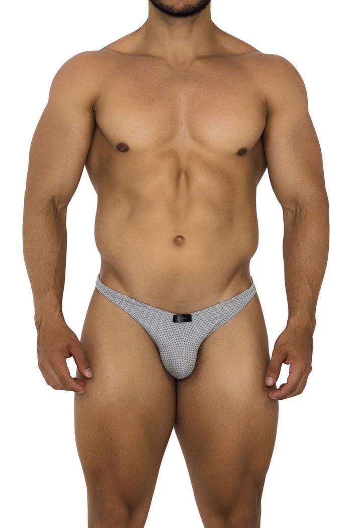 Clever Moda Xtremen 91186 Mesh Bikini Color Gray
