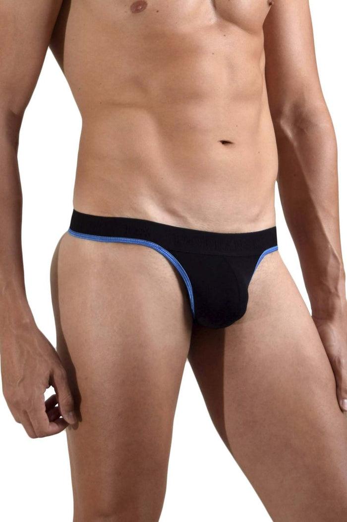 Clever Moda Doreanse 1012-BLK Borderline Thongs Color Black