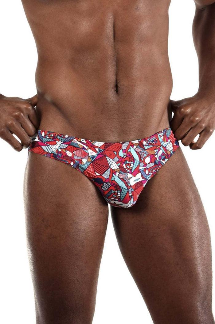 Clever Moda Doreanse 1243-PRN Pop Art Bikini Color Printed