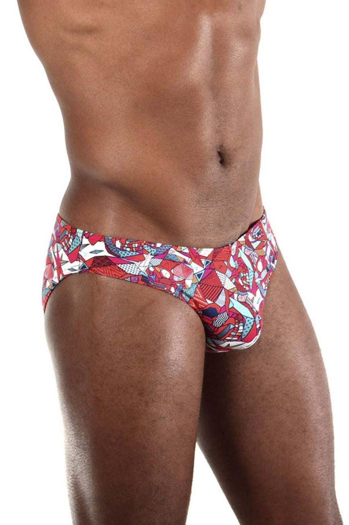 Clever Moda Doreanse 1243-PRN Pop Art Bikini Color Printed
