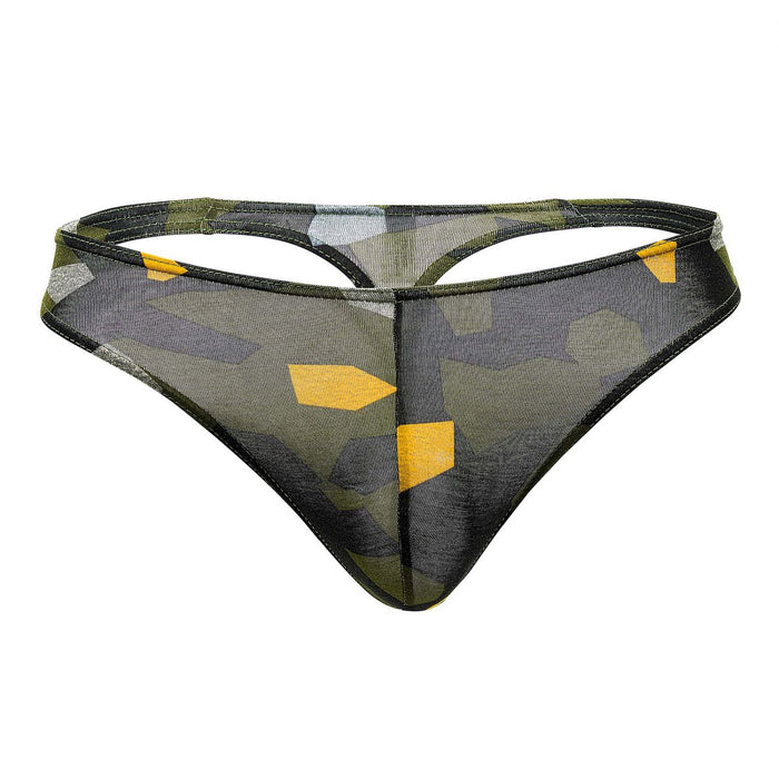 Clever Moda Doreanse 1303-PRN Camosaic Thong Color Green