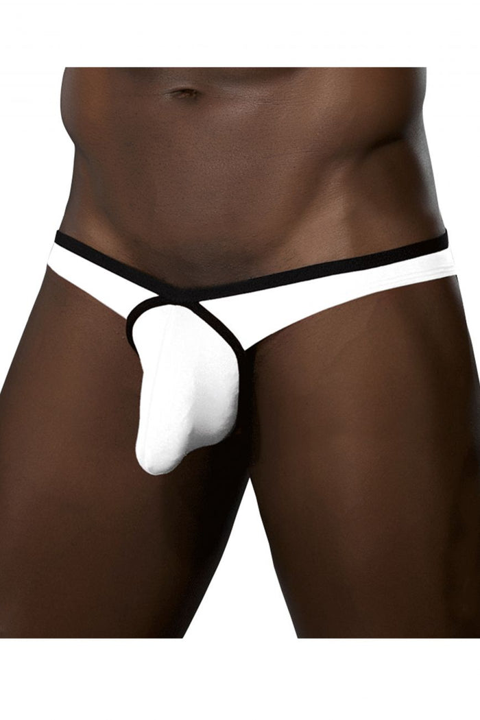 Clever Moda Doreanse 1332-WHT Loop Thong Color White