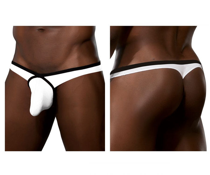 clever moda Doreanse 1332-WHT Loop Thong Color White