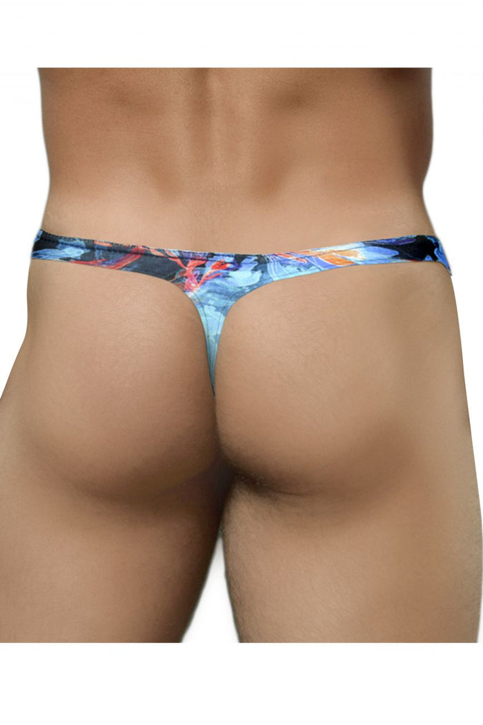 Clever Moda Doreanse 1341-PRN Deep Sea Thong Color Printed