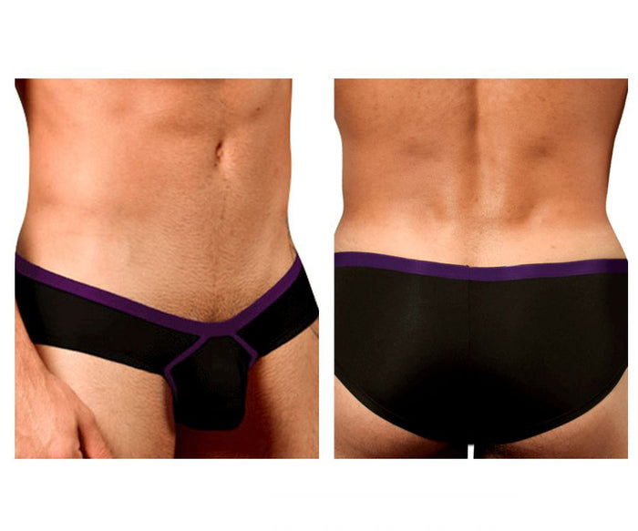 clever moda Doreanse 1377-BLK Boost Cheeky Brief Color Black
