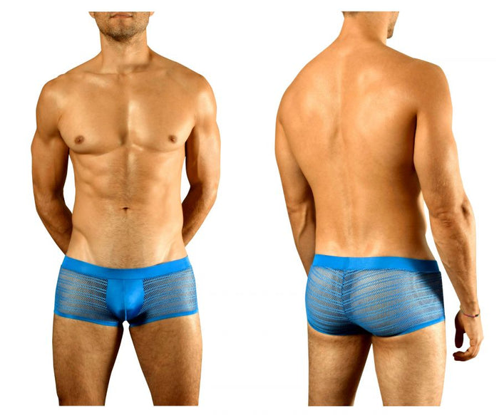 Clever Moda Doreanse 1588-BLU Mesh Trunk Color Blue
