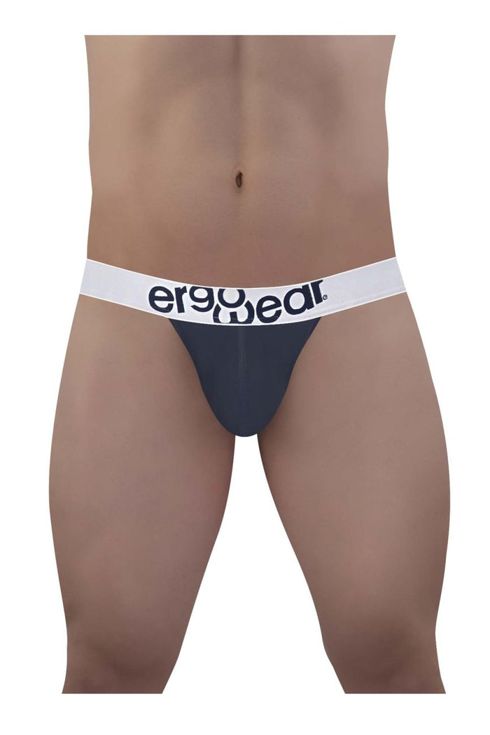 Clever Moda ErgoWear EW1470 MAX COTTON Thongs Color Navy Blue