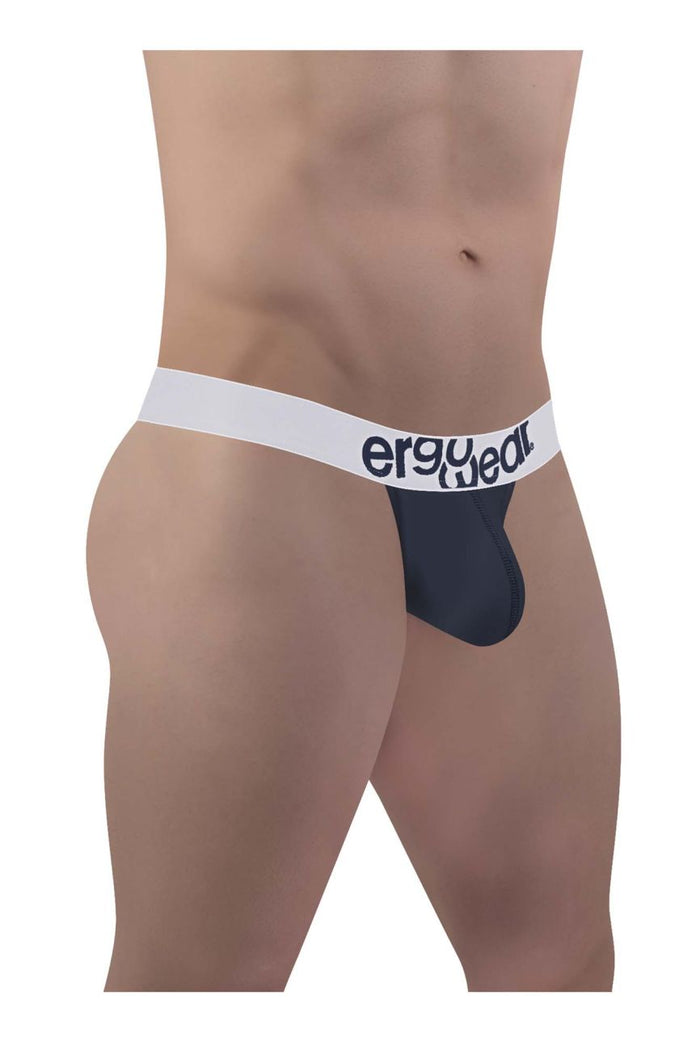 Clever Moda ErgoWear EW1470 MAX COTTON Thongs Color Navy Blue
