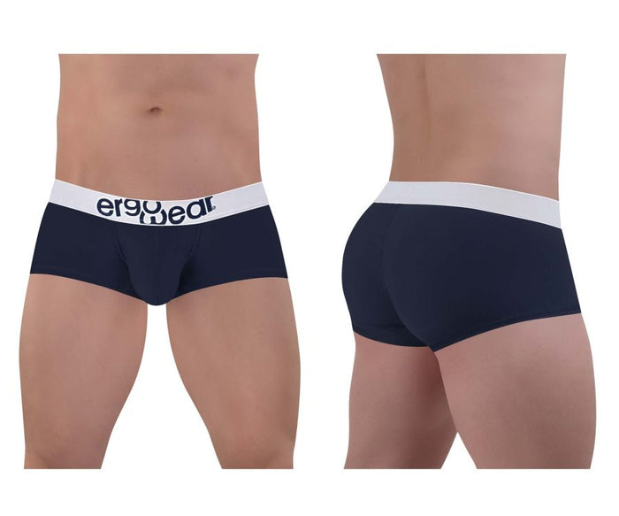 clever moda ErgoWear EW1472 MAX COTTON Trunks Color Navy Blue