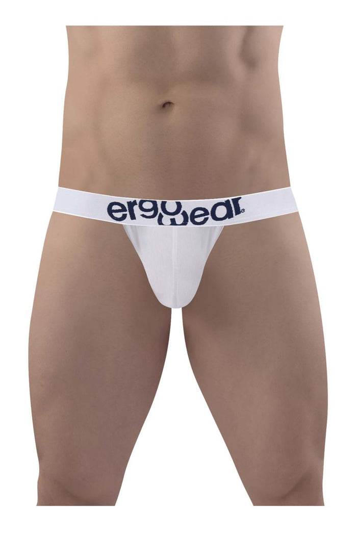 Clever Moda ErgoWear EW1474 MAX COTTON Thongs Color White