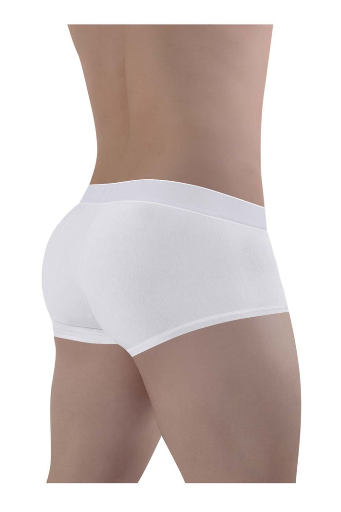 Clever Moda ErgoWear EW1476 MAX COTTON Trunks Color White