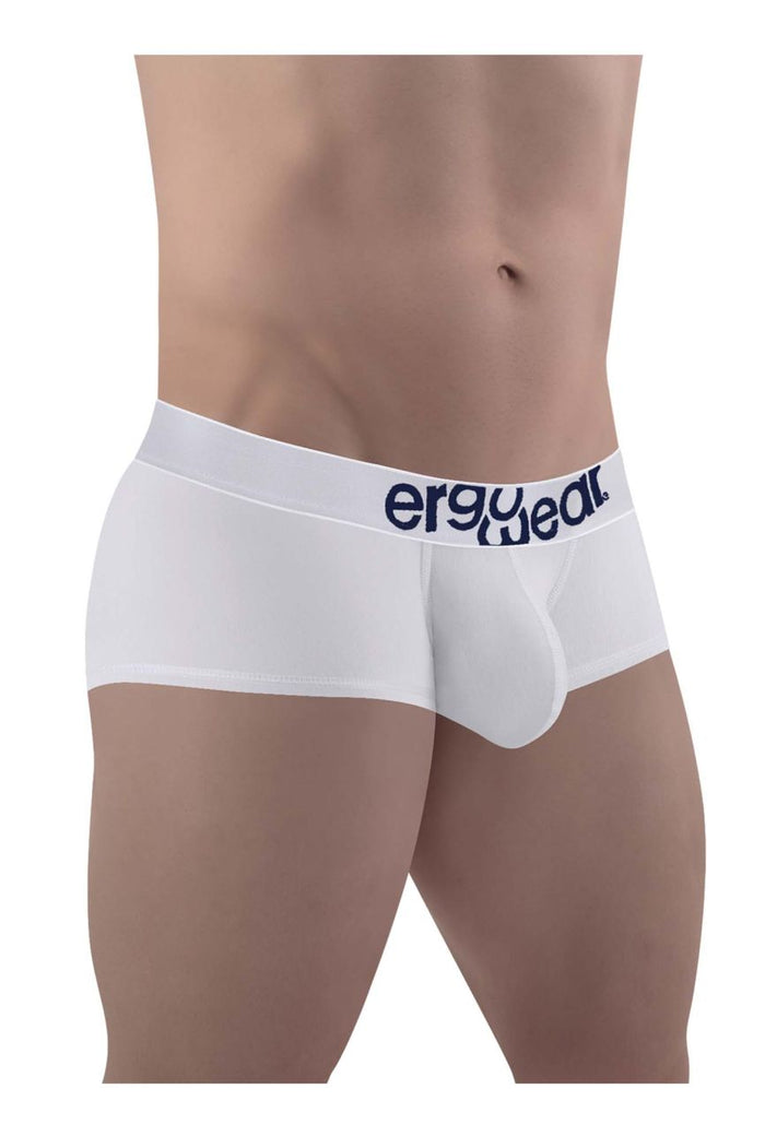 Clever Moda ErgoWear EW1476 MAX COTTON Trunks Color White