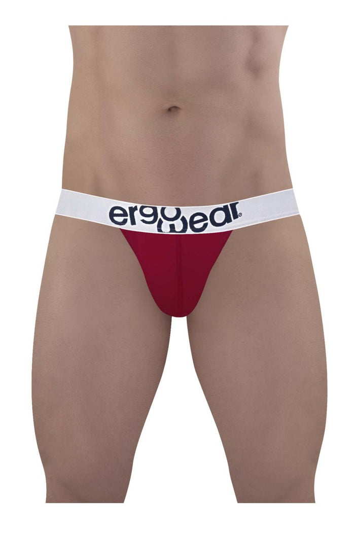 Clever Moda ErgoWear EW1478 MAX COTTON Thongs Color Garnet