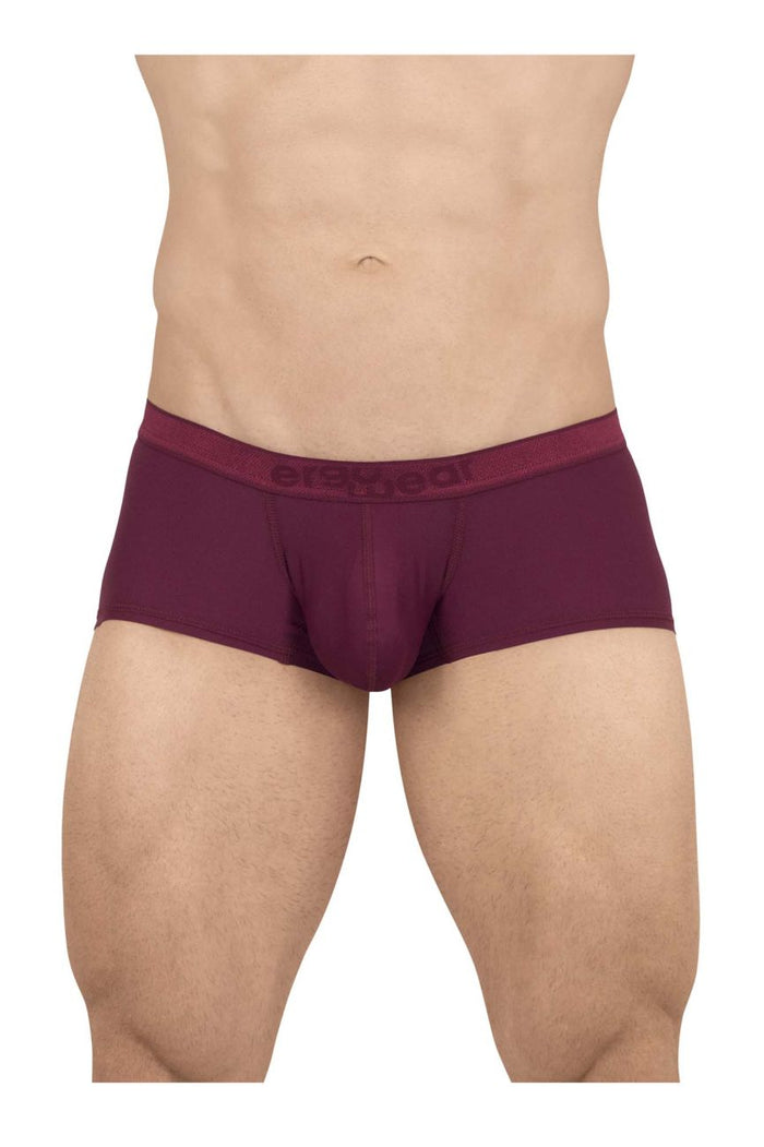 Clever Moda ErgoWear EW1658 SLK Trunks Color Burgundy
