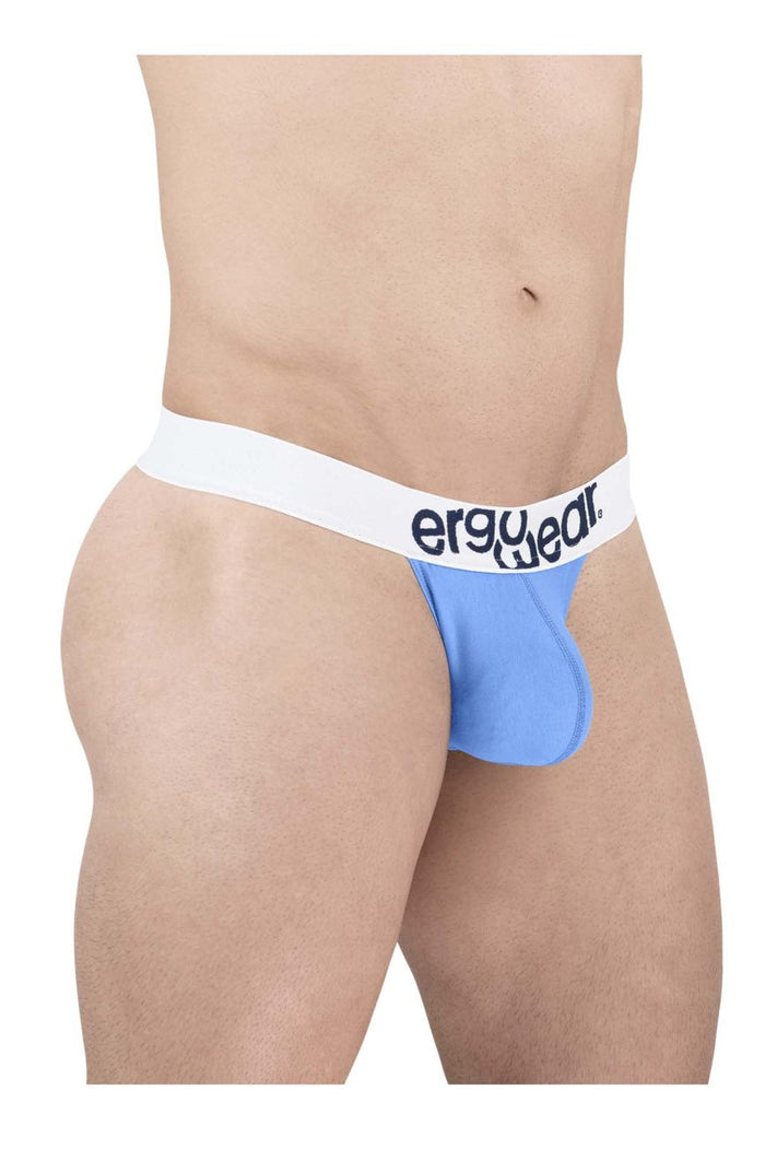 Clever Moda ErgoWear EW1711 MAX COTTON Thongs Color Light Blue