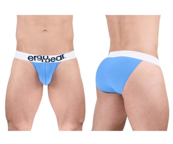 clever moda ErgoWear EW1712 MAX COTTON Bikini Color Light Blue