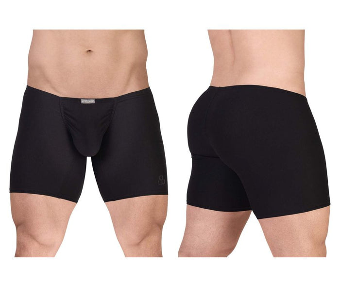 clever moda ErgoWear EW1729 FEEL GR8 Cotton Boxer Briefs Color Black
