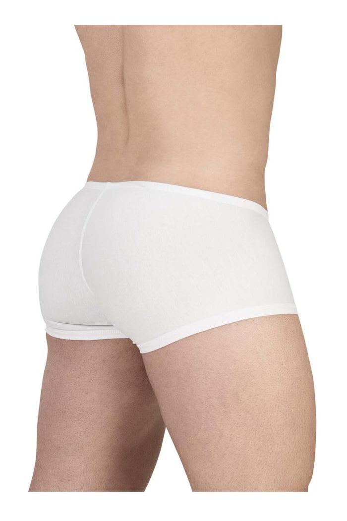 Clever Moda ErgoWear EW1736 FEEL GR8 Cotton Trunks Color White