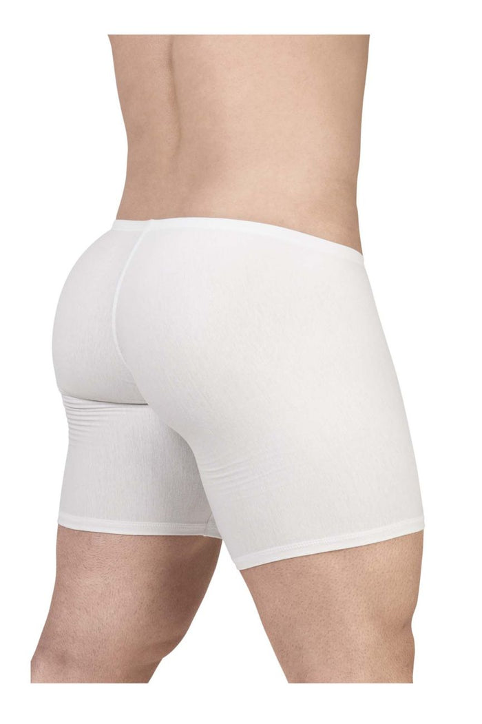 Clever Moda ErgoWear EW1737 FEEL GR8 Cotton Boxer Briefs Color White