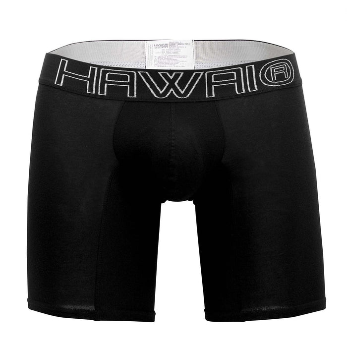 Clever Moda HAWAI 41903 Solid Athletic Boxer Briefs Color Black