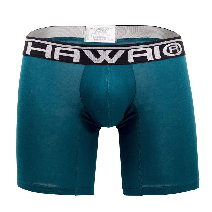Clever Moda HAWAI 41903 Solid Athletic Boxer Briefs Color Petrol