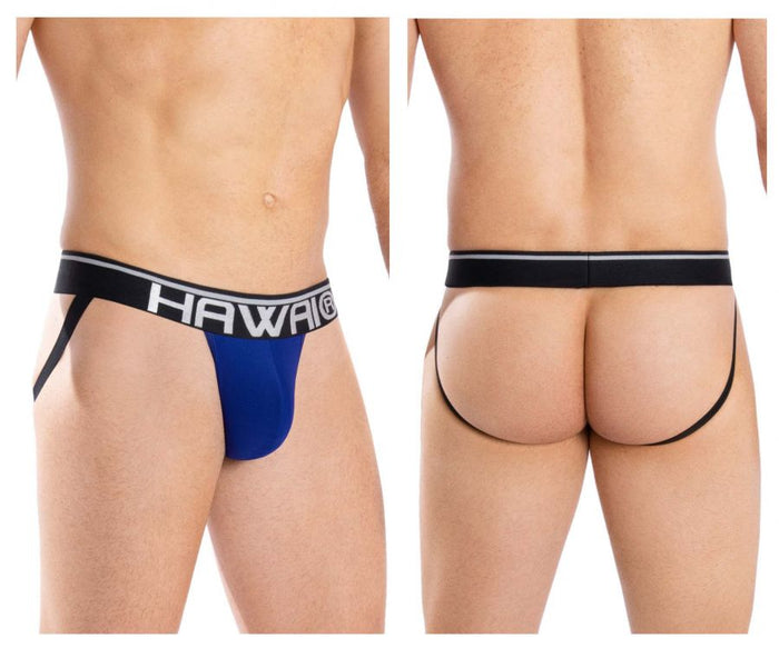 clever moda HAWAI 41946 Solid Athletic Jockstrap Color Royal Blue